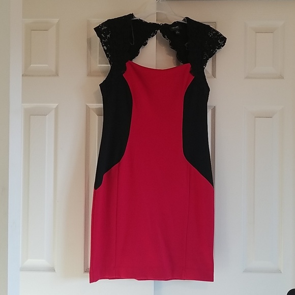 Nicole by Nicole Miller Dresses & Skirts - Red and Black Cocktail Dress